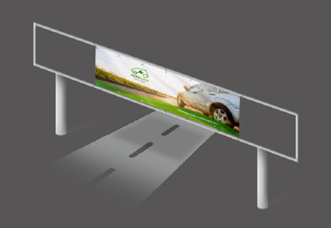 Produktfoto Autobahn-Banner